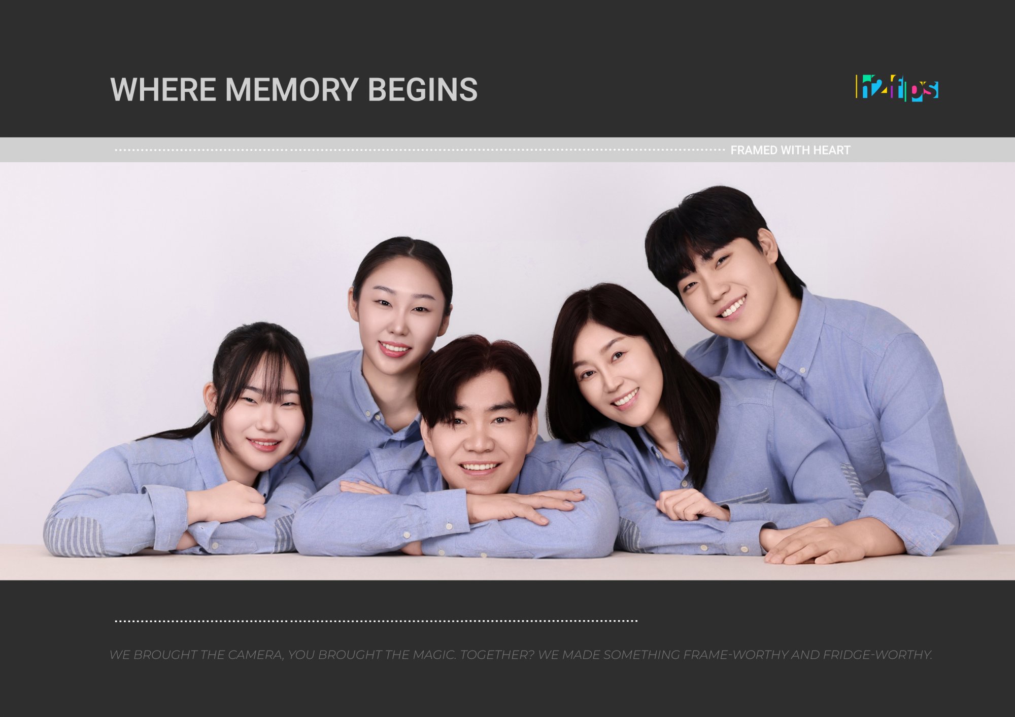 서울가족사진 5인 가족사진