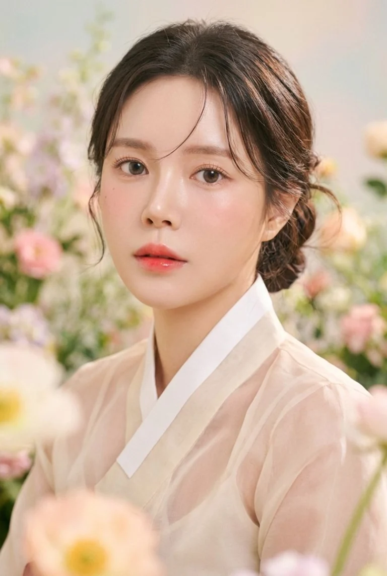 증명사진 찍는 날, 한복 프로필도 당일 완성됩니다