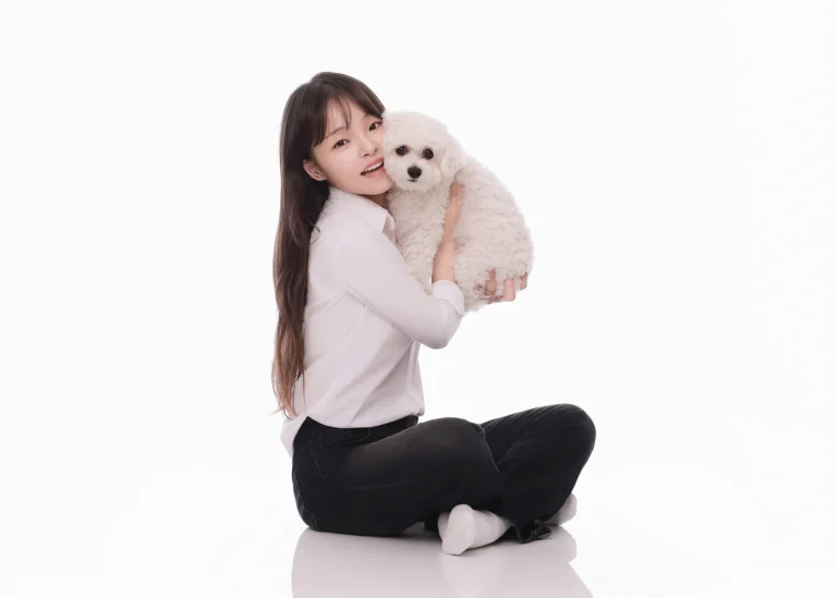 둘이함개와 개족사진, 강아지와 함께 찍지만 촬영은 조금 달라요